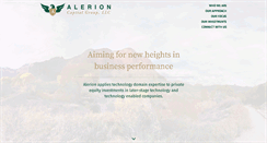 Desktop Screenshot of alerion.com